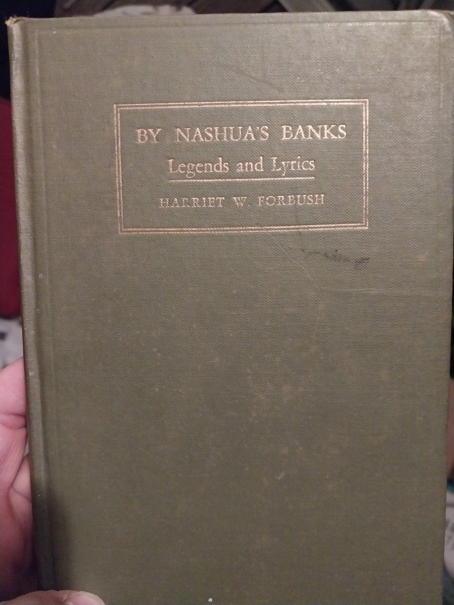 The_Common_Toad's tweet image. Poet from Lancaster MA. Born in a room of a grand house Lafayette visited a century before. Became library director on 1890s. Started compiling poetry when she went blind. Said she could still see her garden. Almost entirely forgotten.
Harriet W Forbush