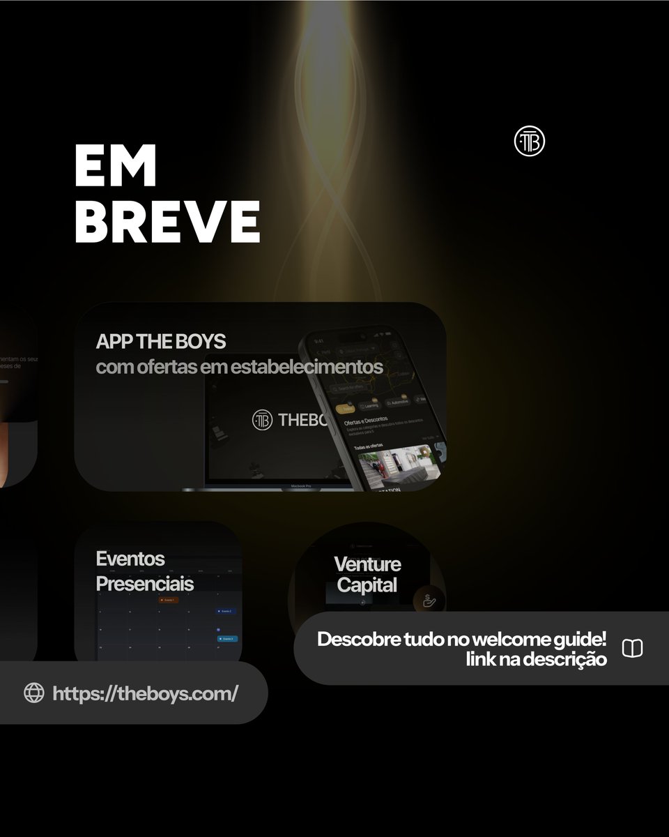 Na passada sexta-feira, dia 27 de junho, lançámos oficialmente o THEBOYS!  

➡️ Entra no ecossistema👉 theboys.com
➡️ Welcome Guide 👇theboys.com/welcomeguide/#…
➡️ Email suporte: suporte@theboys.com

Obrigado por estares desse lado!