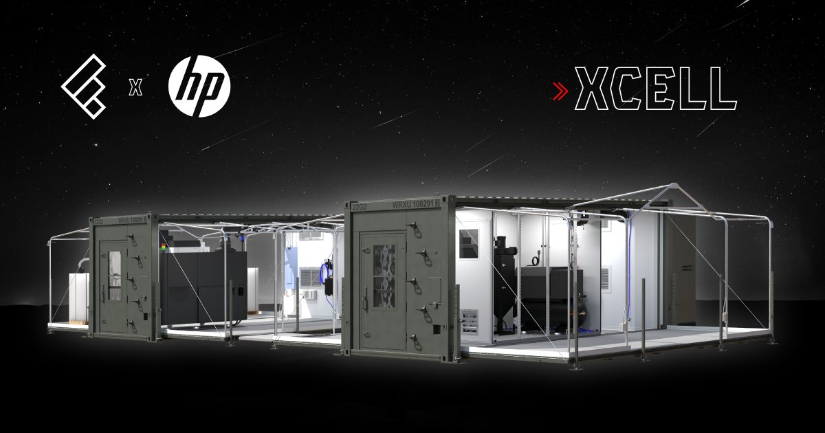 Firestorm_Labs's tweet image. Firestorm now has exclusive rights to bring HP’s industrial 3D printing tech into the field.
xCell : our off-grid, factory-in-a-box—just got even more powerful.
We’re not waiting for supply chains. We’re building at the edge.
launchfirestorm.com/news/firestorm…
#additivemanufacturing…