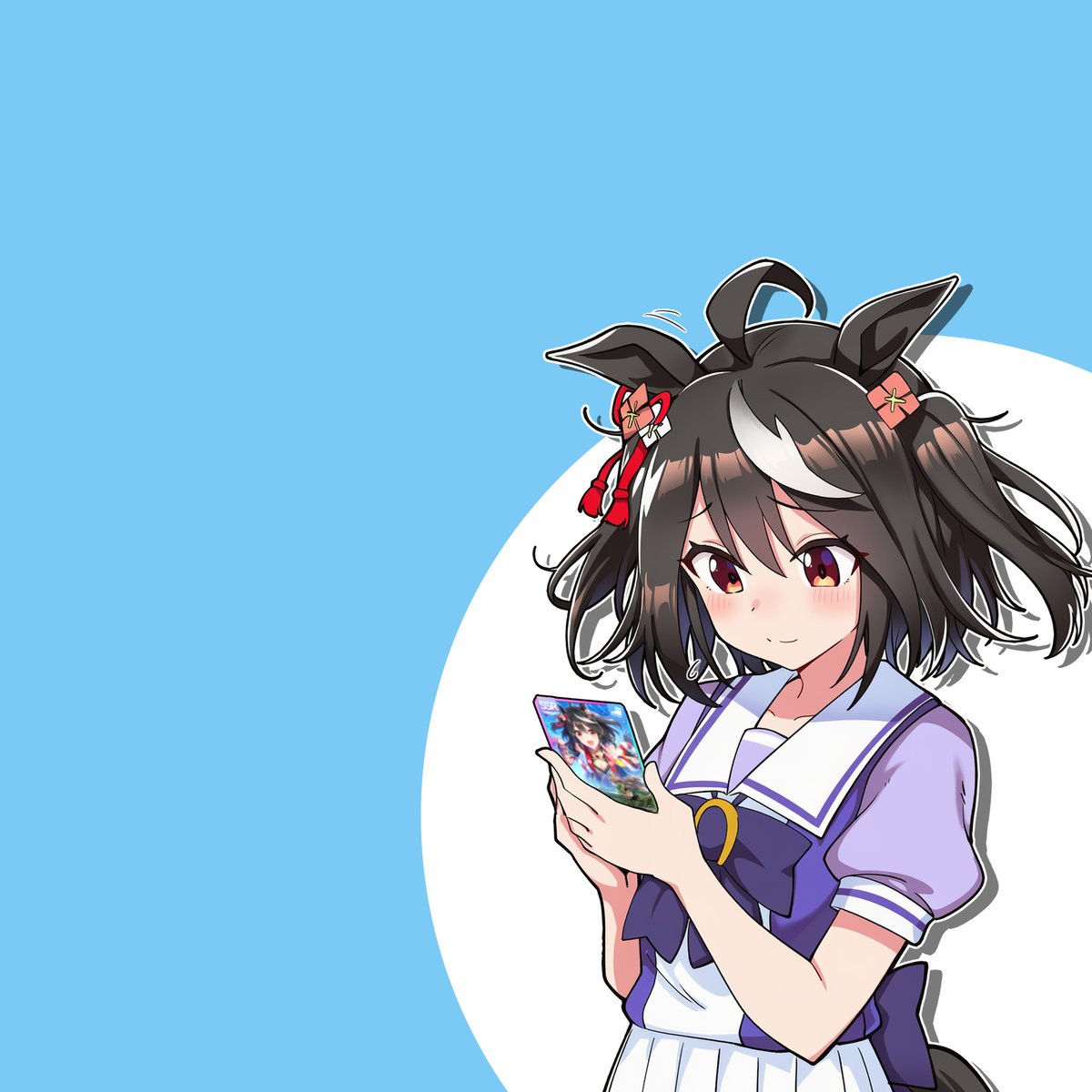 (またあの頃みたいにトレーナーさんと遊びたかったなぁ) 