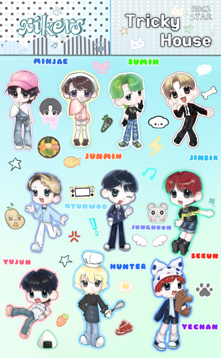 Kexuan777's tweet image. #xikersfanart #xikers 
We are rockstars！
