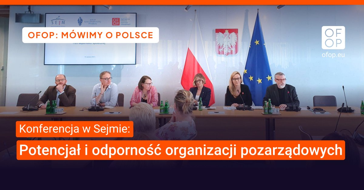 📈 Co blokuje rozwój potencjału organizacji? Jaka jest ich aktualna sytuacja? Co zapowiedziała <a href="/MagdaBiejat/">Magda Biejat</a> podczas konferencji OFOP i Parlamentarnego Zespołu ds. NGO? Zapraszamy do przeczytania relacji z wydarzenia z 16.06 👉 lnkd.in/eSmjivar #Sejm #OFOP #MowimyOPolsce
