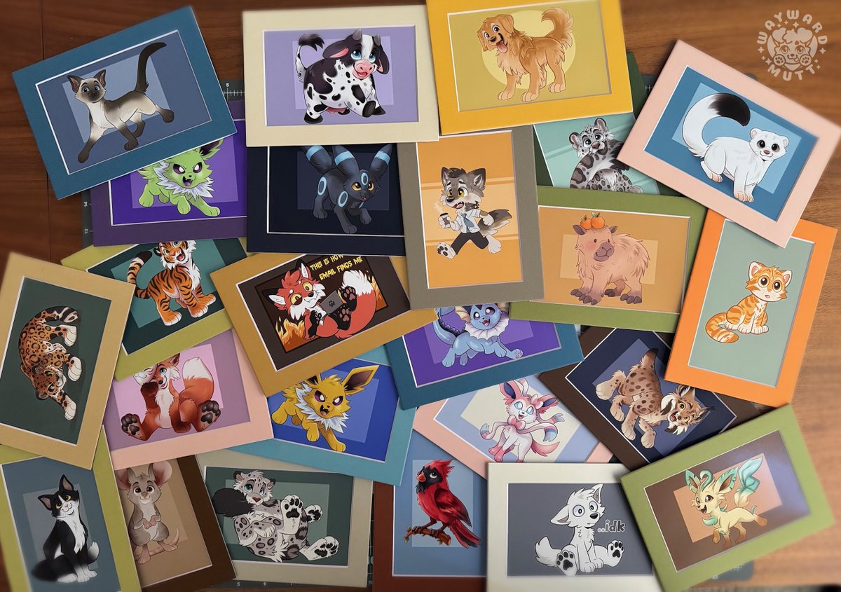 Riley 🐾➡️ shop.waywardmutt.art tweet media