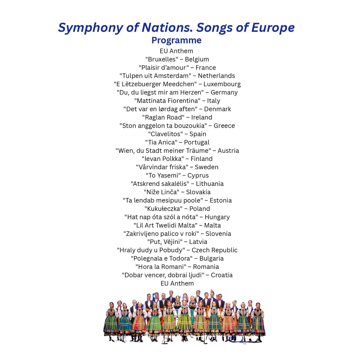 Embassy of Poland BE (@plinbelgium) on Twitter photo 🎶“Symphony of Nations. Songs of Europe”, a unique concert by the Mazowsze Ensemble co-organised by <a href="/PLinBelgium/">Embassy of Poland BE</a> & Mazovian Voivodeship to mark the closing of 🇵🇱 Poland’s EU Council Presidency, featured traditional songs from all 27 🇪🇺 Member States celebrating Europe’s heritage! 🎶“Symphony of Nations. Songs of Europe”, a unique concert by the Mazowsze Ensemble co-organised by <a href="/PLinBelgium/">Embassy of Poland BE</a> & Mazovian Voivodeship to mark the closing of 🇵🇱 Poland’s EU Council Presidency, featured traditional songs from all 27 🇪🇺 Member States celebrating Europe’s heritage!