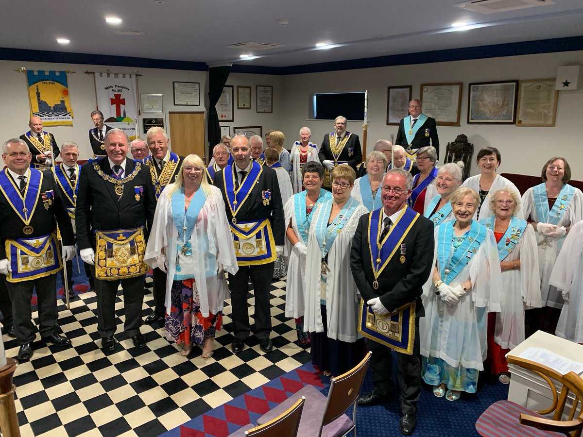 Order of Women Freemasons tweet media