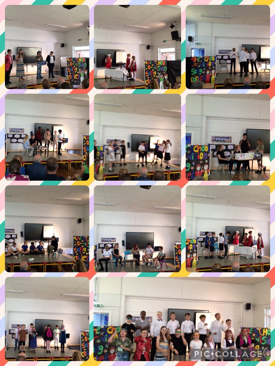 Year six families - you are in for a real treat this evening .  your children are going to blow you away! #schoolovision #aiminghigh #gonnaneedtissues