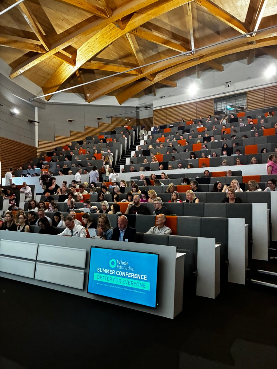 1000+ leaders. 2 energising days. One shared mission: building an education system that’s better for everyone.

#BetterForEveryone #WholeEducation