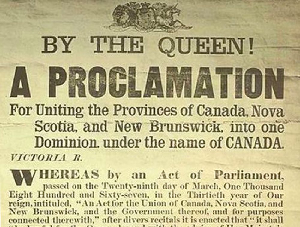 Happy birthday to the only transcontinental, bicultural, parliamentary confederation in the history of the world 🍁