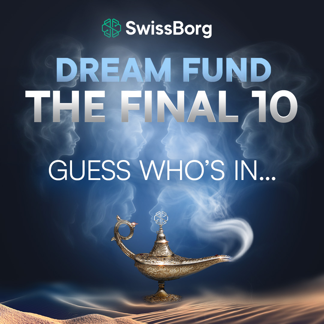 swissborg's tweet photo. 🌟 Meet the Top 10 Dreamers 🌟

The top 10 finalists of the SwissBorg Dream Fund have emerged from thousands of dreamers: bold, brilliant, and ready to make an impact!

Now it’s your turn to support the dream that moves you. 🧞‍♀️

👉 See them here: https://t.co/pwVc4C1EEl

#SwissBorgDreamFund