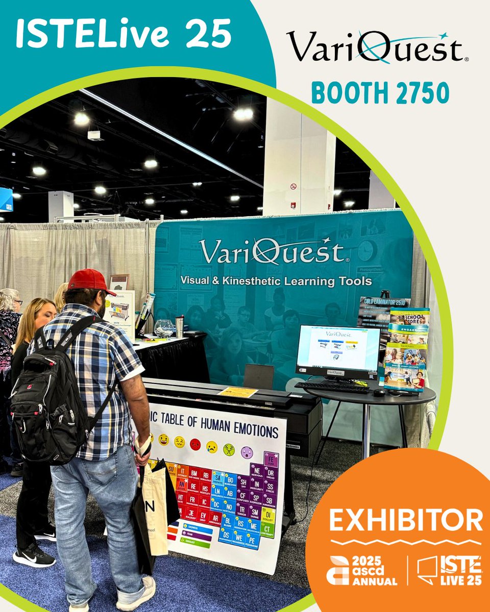 Good morning from #ISTELive25!☀️ If you're in the San Antonio area, be sure to stop by and visit us at booth 2750! #ISTELive