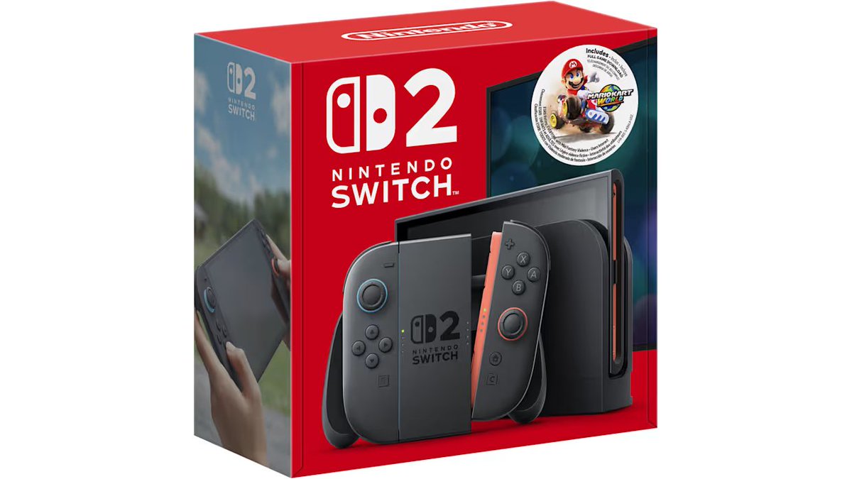 🚨Atenção: Nintendo Switch 2 com Mario Kart World em novo lote na Amazon, galera! O estoque está durando horas e essa pode ser a melhor chance de quem estava buscando! R$ 4.799 em até 12x sem juros. Aos interessados, segue meu link (e agradeço😊) - amzn.to/4kbOq0J