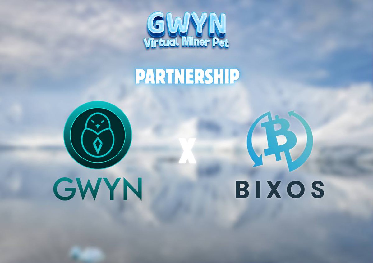 Gwyn (@gwyntoken) on Twitter photo ๐ค Partnership Announcement: GWYN Token ร <a href="/Bixosinc/">Bixos Incorporation</a>
Weโre thrilled to announce a strategic partnership between GWYN Token, the adorable mining penguin of Web3, and Bixos, a next-generation blockchain platform revolutionizing crypto trading and decentralized investments.
๐ฅ ๐ค Partnership Announcement: GWYN Token ร <a href="/Bixosinc/">Bixos Incorporation</a>
Weโre thrilled to announce a strategic partnership between GWYN Token, the adorable mining penguin of Web3, and Bixos, a next-generation blockchain platform revolutionizing crypto trading and decentralized investments.
๐ฅ