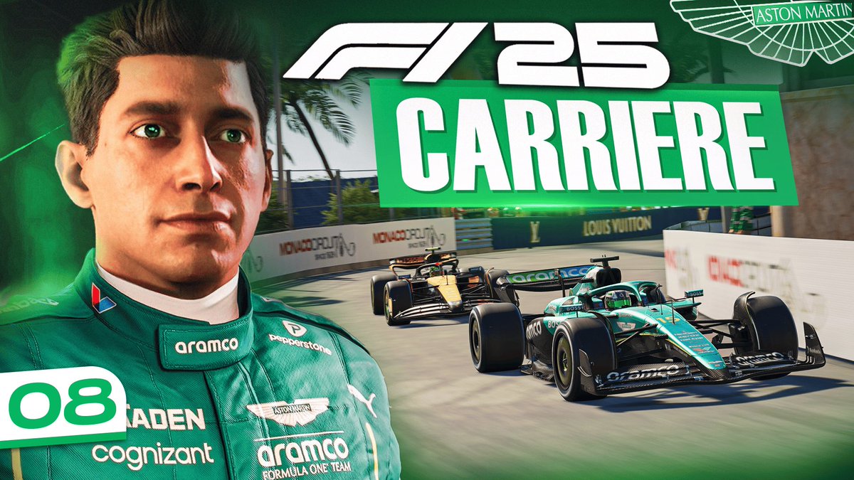 idreauTV's tweet image. 📹 Carrière Ep.08

Nouvelle vidéo Carrière sur F1 25 🔥

Venez vite voir ça, ça avance vite ! 
Tous les autres épisodes sont dispos sur YouTube. 

▶️ youtu.be/43KqO1-Y_Ps
