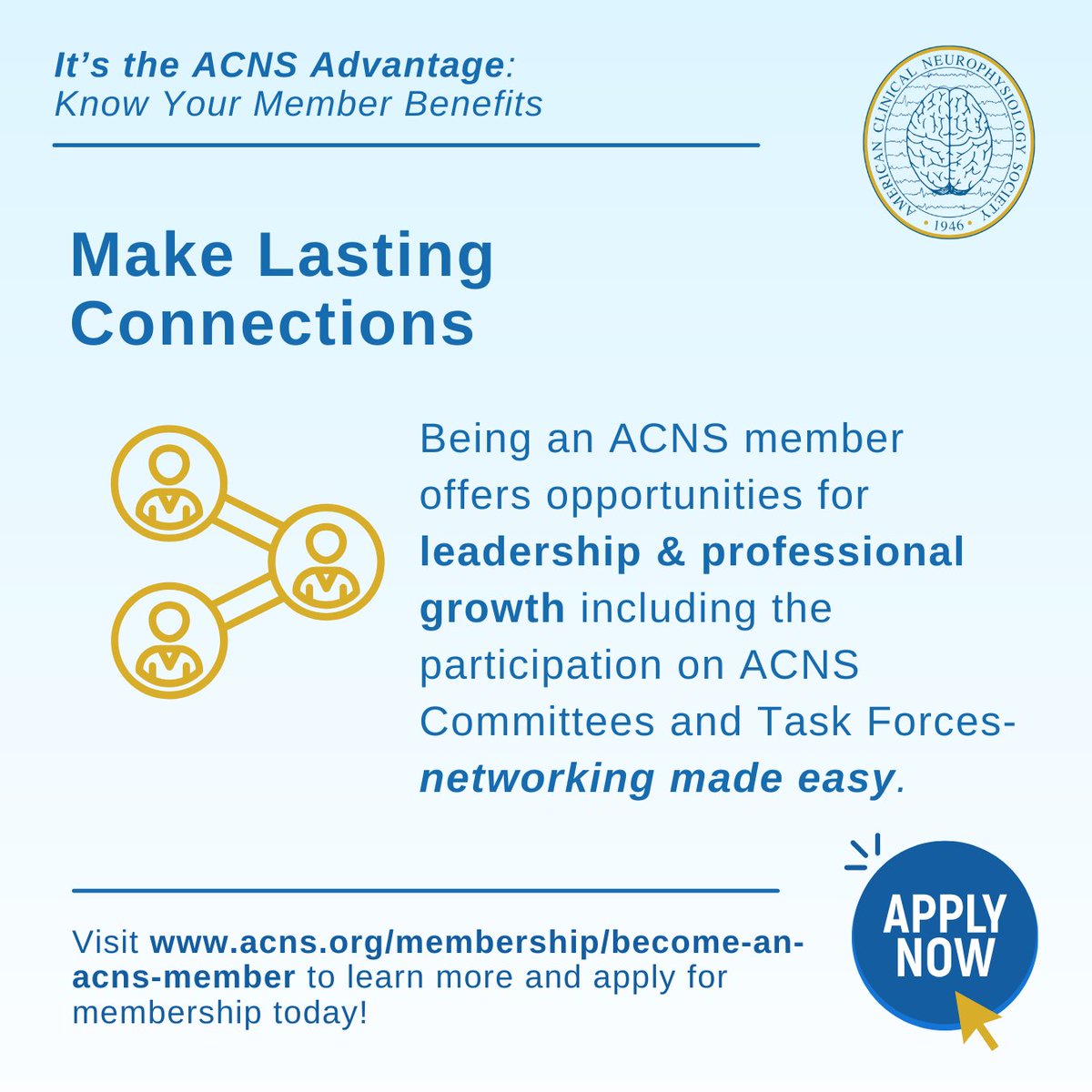 ACNS (@acns_org) on Twitter photo Cultivate your ACNS community around your professional needs. Visit ow.ly/55l350Whze5 to discover leadership opportunities and volunteer for an ACNS Committee. #ACNSAdvantage Cultivate your ACNS community around your professional needs. Visit ow.ly/55l350Whze5 to discover leadership opportunities and volunteer for an ACNS Committee. #ACNSAdvantage