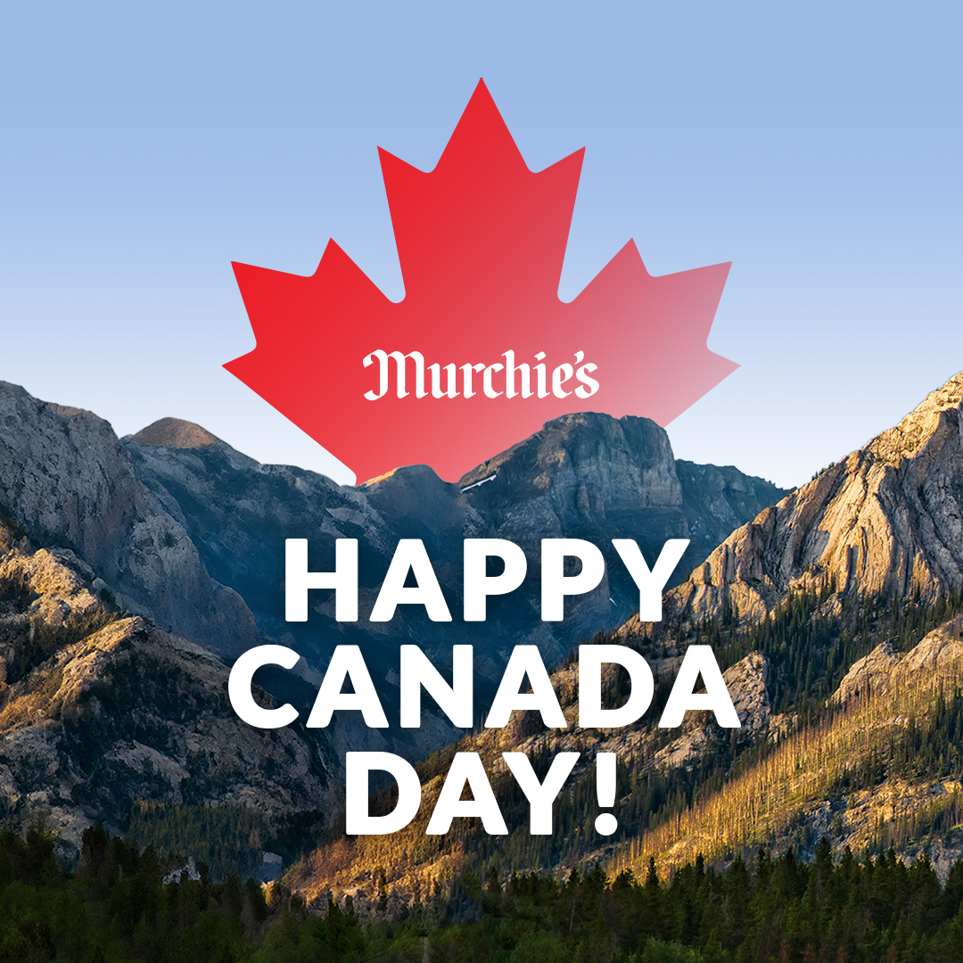 Happy Canada Day! 🍁🍁 We're proud to be part of this great nation since 1894.

Today's the last day of our sitewide sale - come visit murchies.com for 10% off everything until midnight!