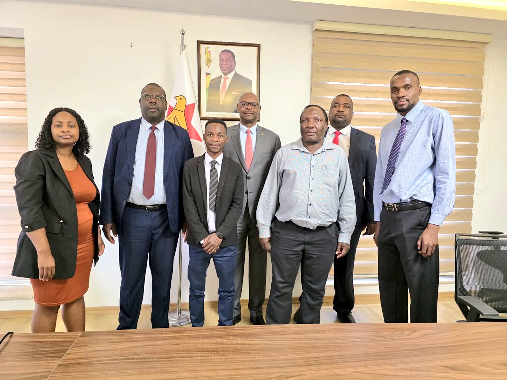 🇿🇼🇹🇷
Today H.E. Amb. Alfred Mutiwazuka received a delegation from Ministry of Industry &amp; Commerce and ZISCO STEEL led by Hon. Clemence Chiduwa (MP) visiting Turkiye on a benchmark exercise on Iron and Steel legislation. <a href="/Min_of_IC/">Ministry of Industry and Commerce</a> <a href="/HeraldZimbabwe/">The Herald Zimbabwe</a> <a href="/MoFA_ZW/">Ministry of Foreign Affairs and Int Trade</a> <a href="/InfoMinZW/">Ministry of Information, Publicity & Broadcasting</a>
