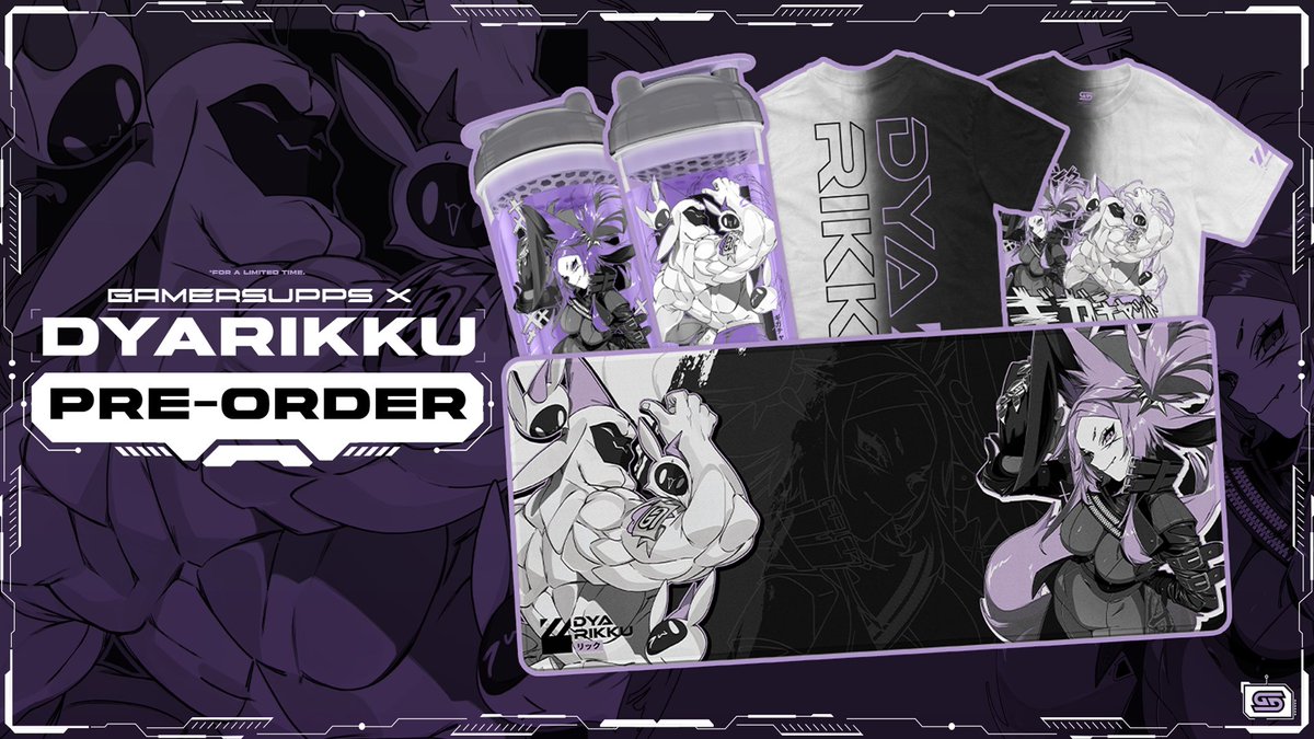 My first gamersupps drop is OUT NOW FOR PREORDERSSSSS!!!! 🥂

GO SNATCH THAT GIGACHADBLIN CUP!!!!