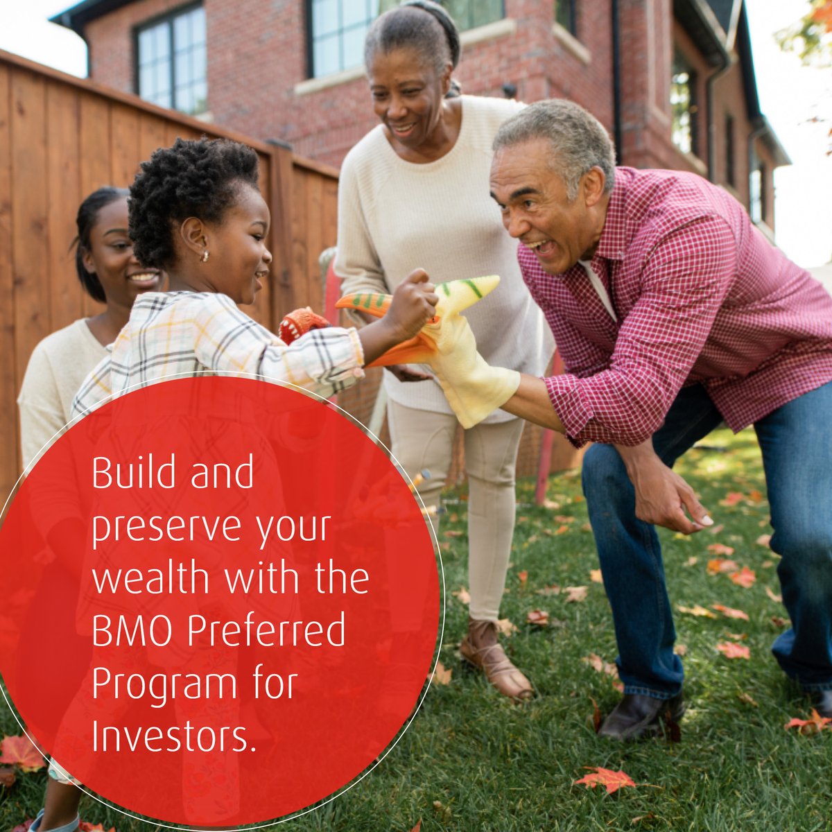 The BMO Preferred Program for Investors is an exclusive fee-based program that rewards you &amp; your family with financial guidance &amp; preferred pricing to help you keep more of your wealth over time. Speak to me today to see if you qualify or visit spr.ly/6005ICYdX