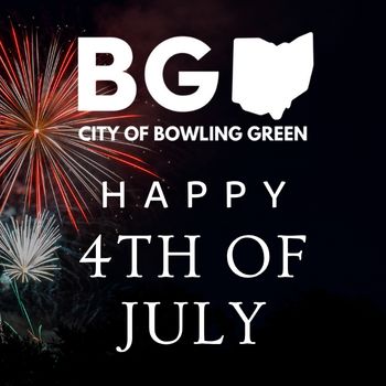 In observance of the Independence Day holiday, all non-24 hour City facilities, including the Bowling Green Community Center, will be closed on Friday, July 4th. The City Pool will be open.  Refuse and recycling collection will not be delayed and will operate as usual.