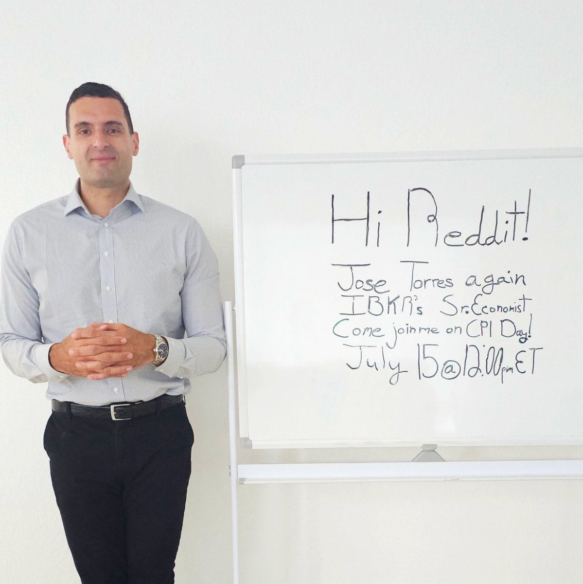 Interactive Brokers (@ibkr) on Twitter photo Come interact with IBKR’s Senior Economist, <a href="/JoseTorresEcon/">José Torres</a>, during CPI Day on July 15, 2025, at 12:00 p.m. ET. Jose will dive deep into the inflation numbers as they are published and address questions from Redditors. Folks may want to know which categories are experiencing Come interact with IBKR’s Senior Economist, <a href="/JoseTorresEcon/">José Torres</a>, during CPI Day on July 15, 2025, at 12:00 p.m. ET. Jose will dive deep into the inflation numbers as they are published and address questions from Redditors. Folks may want to know which categories are experiencing
