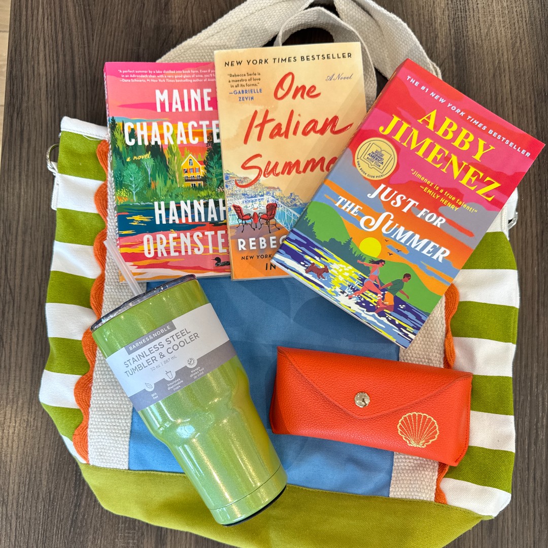 Packing for the beach? 🏖️ Don’t forget the essentials—from beach reads to accessories and more, you can find it all at <a href="/BNBuzz/">Barnes & Noble</a> 📖