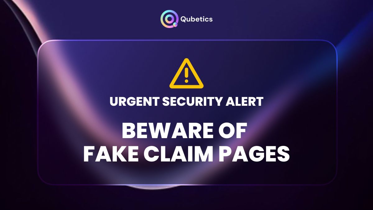 qubetics's tweet photo. ⚠️ Security Disclaimer – Beware of Scams ⚠️

Qubetics has no token claim process.
You will never be asked to connect your wallet, pay fees, or “claim” $TICS tokens.

Any message, website, or person asking you to do so is a scam.
Only trust information shared via our official website and verified channels.

🛡️ Do not share your seed phrase or private keys.
🛡️ Do not connect your wallet to unverified links.
🛡️ Qubetics will never DM you first.

Stay vigilant — your security is in your hands.