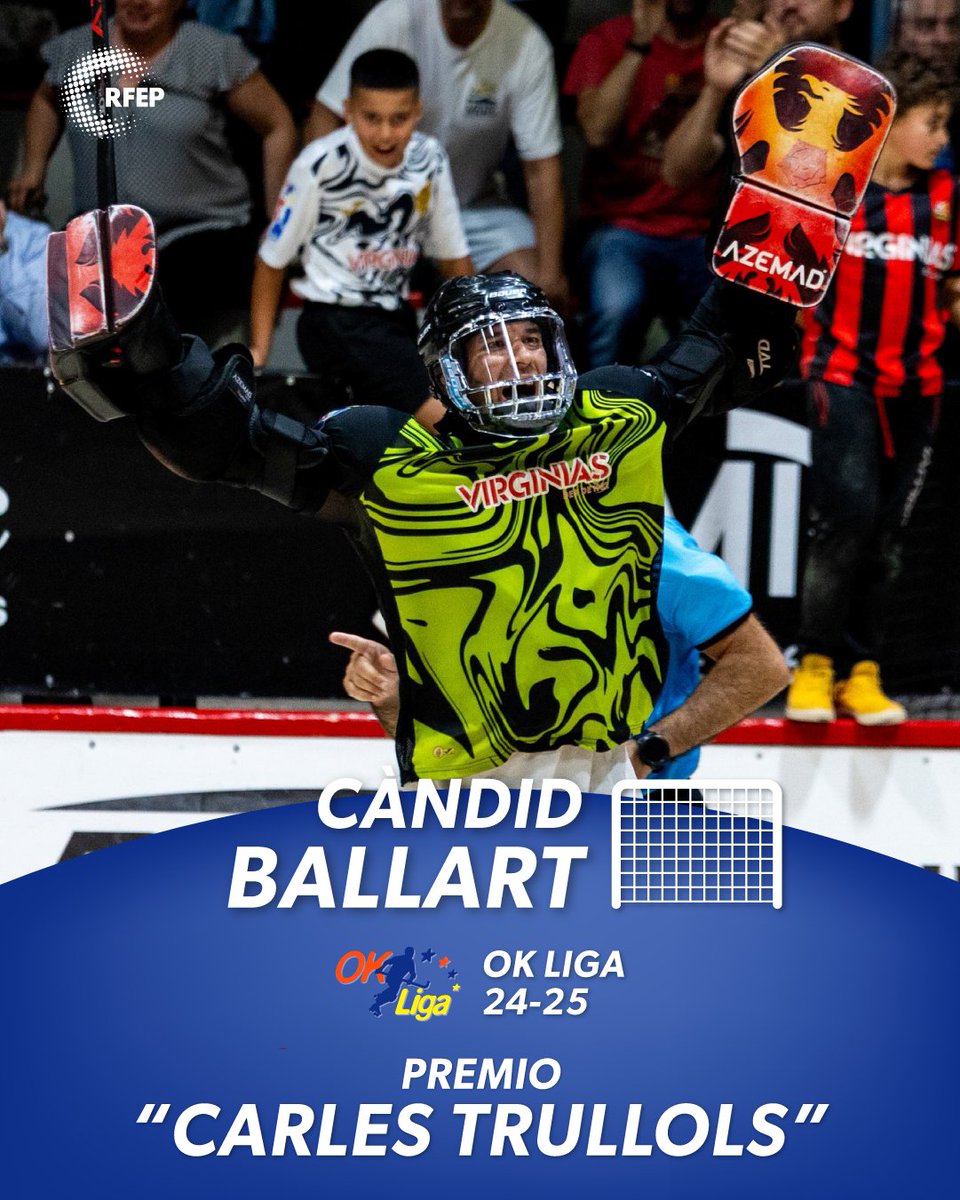 OK Liga (@okliga_oficial) on Twitter photo ๐ฅ ยกCร ndid Ballart, premio ๐๐ง๐ค๐๐๐ค "๐พ๐๐ง๐ก๐๐จ ๐๐ง๐ช๐ก๐ก๐ค๐ก๐จ" al mejor portero de la <a href="/okliga_oficial/">OK Liga</a> 24/25! ๐ฅ
ยกEnhorabuena, <a href="/canditu_1/">Candid Ballart</a>! ๐
โ๏ธ El portero del <a href="/ReusDeportiu/">Reus Deportiu</a> ha disputado una fase regular y unos Play-Off espectaculares โก๏ธ
#OKLiga ๐ฅ ยกCร ndid Ballart, premio ๐๐ง๐ค๐๐๐ค "๐พ๐๐ง๐ก๐๐จ ๐๐ง๐ช๐ก๐ก๐ค๐ก๐จ" al mejor portero de la <a href="/okliga_oficial/">OK Liga</a> 24/25! ๐ฅ
ยกEnhorabuena, <a href="/canditu_1/">Candid Ballart</a>! ๐
โ๏ธ El portero del <a href="/ReusDeportiu/">Reus Deportiu</a> ha disputado una fase regular y unos Play-Off espectaculares โก๏ธ
#OKLiga