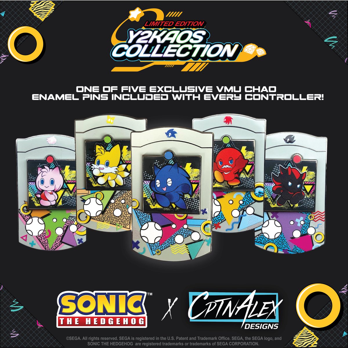 CptnAlexDesigns's tweet image. Get ready to team up with Sonic and friends in a whole new way!
The Y2Kaos Controller Collection drops this Thursday, July 3rd at 12pm EST exclusively on CptnAlex.com
Headed to Anime Expo in LA this weekend?
Visit us at Booth WH - #042 all weekend long for an…