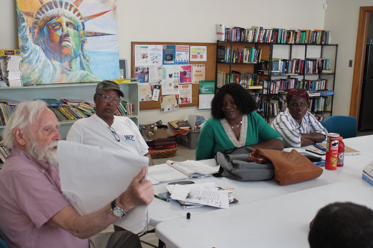 RefugeeDream's tweet image. The Refugee Dream Center provides English classes at three different levels, available four days a week. Each class helps our community members progress in their language skills and achieve self-sufficiency within the community.