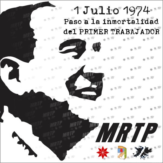 MRTP_arg's tweet photo. Perón pudo morir, pero los peronistas no morirán nunca. Burló al tiempo el General al legarnos su Doctrina y los métodos de organización. Perón, en tanto Doctrina Nacional y primer pedagogo popular, es invulnerable al tiempo y al odio de los hombrecillos que hoy nos gobiernan. https://t.co/LYTVBRMwdv