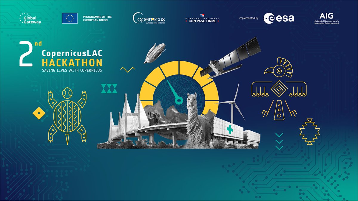 ItacaSolutions's tweet image. Are you a student or young professional interested in #EarthObservation data?
The #CopernicusLACHackathon 2025 is your chance to shine by using #Copernicus 🛰️ 🇪🇺 #OpenData to develop innovative solutions for the LAC region 🌎
Register now!
bitly.cx/HHwj