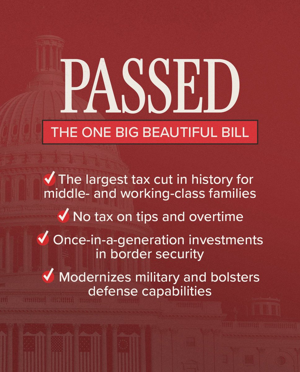 Senate Republicans have passed a plan to make every American safer and more prosperous.