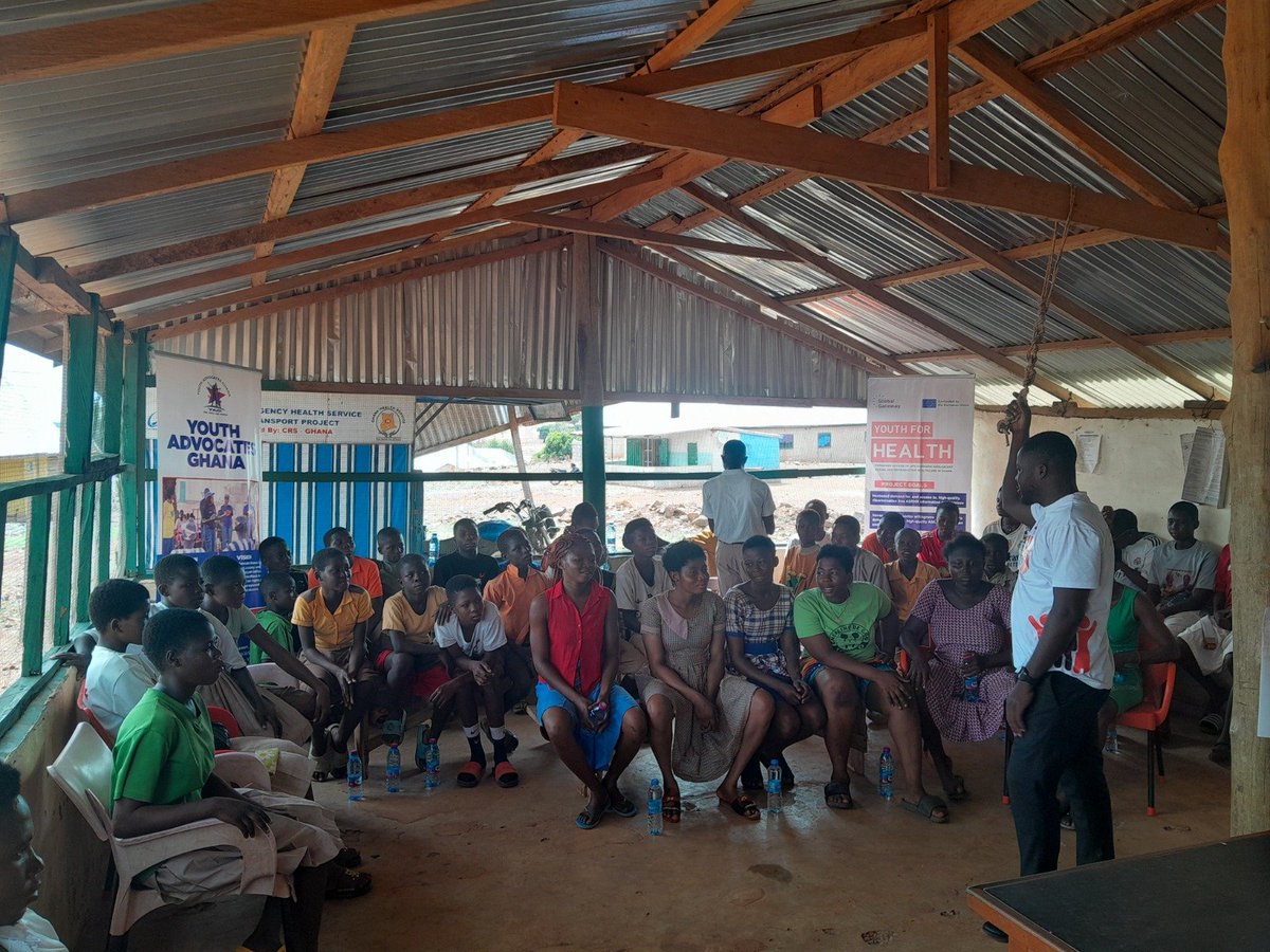 Youth Advocates Ghana- YAG (@yagghana) on Twitter photo Empowerment Journey Complete!โจโจ
We've reached the end of our engagements in 4 districts, 16 communities! From teenage pregnancy to HIV awareness, menstrual hygiene & more, we've empowered adolescents with knowledge & skills.
Thanks to <a href="/Y4HProject/">Youth for Health Project</a> & communities!
#Y4H #RHE Empowerment Journey Complete!โจโจ
We've reached the end of our engagements in 4 districts, 16 communities! From teenage pregnancy to HIV awareness, menstrual hygiene & more, we've empowered adolescents with knowledge & skills.
Thanks to <a href="/Y4HProject/">Youth for Health Project</a> & communities!
#Y4H #RHE