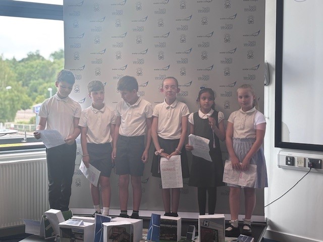Ted Wragg Trust (@tedwraggtrust) on Twitter photo 👏 Huge congrats to all students for your creativity, teamwork & vision at the Ted Wragg Innovation Competition today. And the winners are...
🏆Primary:#ExwickHeights
🏆Secondary: <a href="/torbridgehigh/">Tor Bridge High</a>
🏅Teamwork: #AllSaintsPlym
🏅Final Presentation: <a href="/WhiptonBarton/">Whipton Barton Federation</a> 👏 Huge congrats to all students for your creativity, teamwork & vision at the Ted Wragg Innovation Competition today. And the winners are...
🏆Primary:#ExwickHeights
🏆Secondary: <a href="/torbridgehigh/">Tor Bridge High</a>
🏅Teamwork: #AllSaintsPlym
🏅Final Presentation: <a href="/WhiptonBarton/">Whipton Barton Federation</a>
