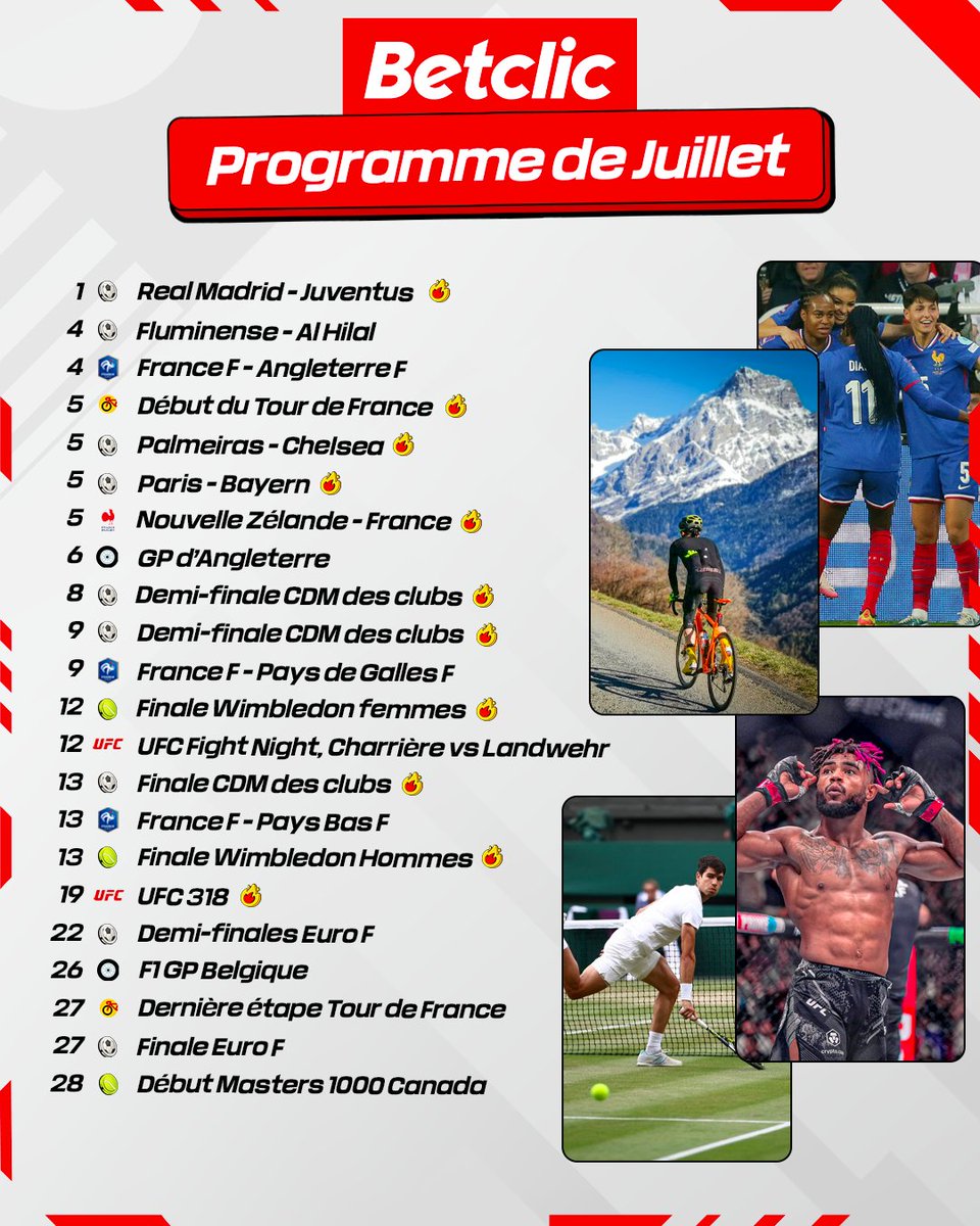Betclic's tweet image. Qui a dit que c&apos;était la fin de saison ? 🍿