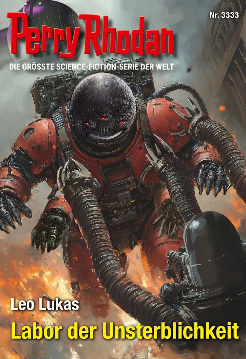 Im Redaktionsblog erzählt der Redakteur ein wenig über den Band 3333, der in dieser Woche erscheint. Es ist ein »Schnapszahlenroman«, wenn man so will, und verfasst wurde er von Leo Lukas.

Ein bisschen mehr dazu:

perry-rhodan.blogspot.com/2025/07/labor-…