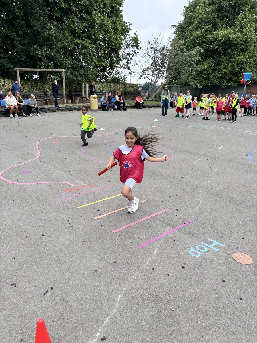 Year 1 &amp; 2 have absolutely loved Sports Day today ⚽️🏃

We are so proud of their competitive spirit and teamwork in all of the events!

I wonder what team will be announced as the winners in Fridays assembly 🏆

#RockFerryCrew
