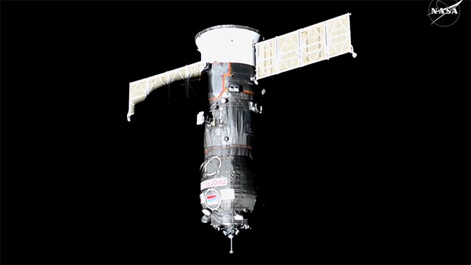 RevesdEspace's tweet photo. 📢 Jour de désamarrage à l’ISS
🛰 Cargo de ravitaillement #ProgressMS29
⏰ Désamarrage prévu à 18h43 UTC
📷 Arrivée du cargo en novembre 2024
📺 NASA TV https://t.co/BE93EydG6k https://t.co/iF3ASNHrzk