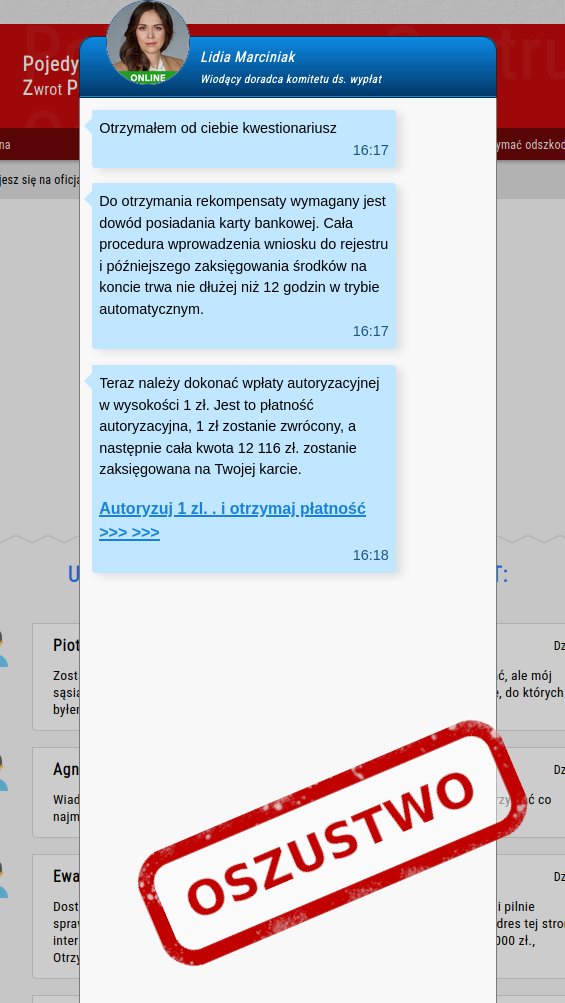 CERT_Polska's tweet image. ⚠️Serwis oferujący pomoc w otrzymaniu zwrotu podatku? Uważajcie, to może być oszustwo!
Reklamy w mediach społecznościowych obiecujące "rekompensatę dla polskich obywateli" to kolejny trik oszustów. Najpierw wyłudzają dane osobowe, a następnie przekierowują na fałszywą bramkę…