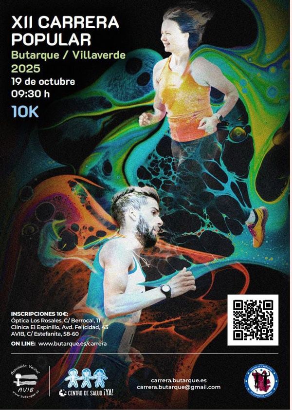 Ya están abiertas las inscripciones de la XII Carrera Popular de Butarque–Villaverde que se celebrará el próximo 19 de octubre con un recorrido de 10 kilómetros por las calles del barrio, incluyendo un tramo del Parque Lineal del Manzanares. 

distritovillaverde.com/abiertas-las-i…