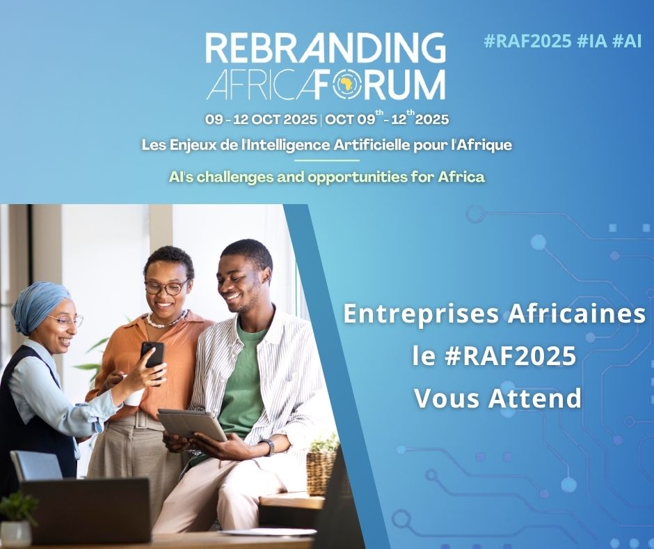 #RAF2025 📍#Brussels  🗓️ 09/10 to 12/10 2025
📌 #AI's challenges and opportunities for Africa
🔸 Welcome Business Cocktail 
🔸 Forum 
🔸 Masterclass 
🔸 Gala of #RAA
Benefit from -25% on your passes if you are an African-based company.
👉 bit.ly/InscriptionRAF…

#MakeAfricaGreat