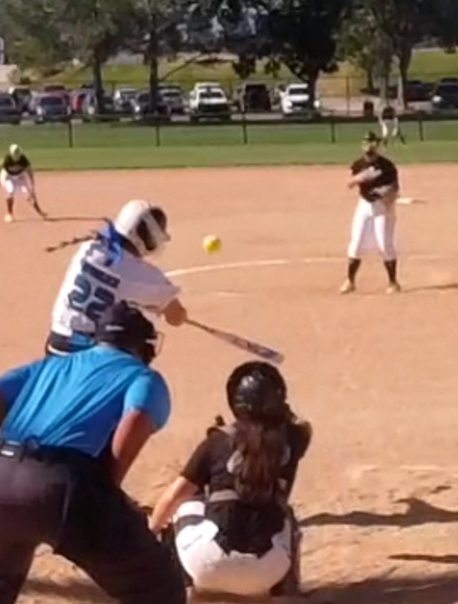 JHart (@jhartzell33) on Twitter photo Nice job Mac on this long ball. Longer look with those eyes at impact is magic for ya. Keep trusting that look, and destroy opposing Pitchers!
Love it !
Snap is after contact and you still have the long look after impact - pretty!
<a href="/MackenzieEM_22/">Mackenzie Murlick</a> Nice job Mac on this long ball. Longer look with those eyes at impact is magic for ya. Keep trusting that look, and destroy opposing Pitchers!
Love it !
Snap is after contact and you still have the long look after impact - pretty!
<a href="/MackenzieEM_22/">Mackenzie Murlick</a>