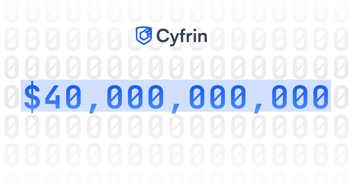 Cyfrin Audits (@cyfrinaudits) on Twitter photo Cyfrin’s helped secure over $40,000,000,000 TVL in the last 2 years.
From the world’s largest financial institutions to industry-defining protocols to teams building web3’s foundation.
We're proud to help protect builders, protocols, and users shaping the future of finance. Cyfrin’s helped secure over $40,000,000,000 TVL in the last 2 years.
From the world’s largest financial institutions to industry-defining protocols to teams building web3’s foundation.
We're proud to help protect builders, protocols, and users shaping the future of finance.