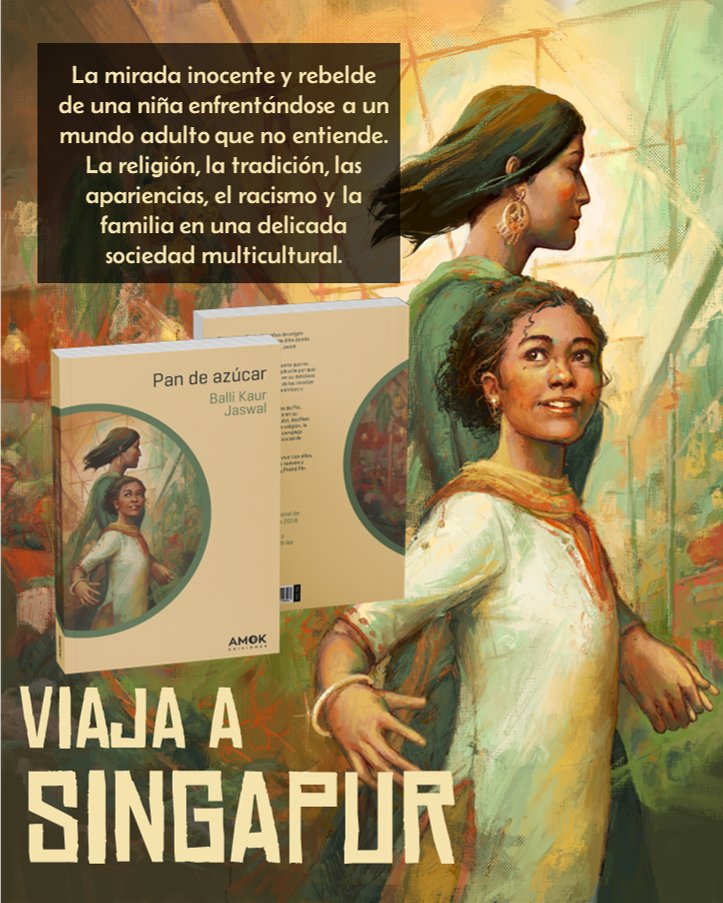 AmokEdiciones's tweet image. Un conmovedor relato sobre el descubrimiento del mundo adulto a través de los ojos de una niña, y la complejidad del amor entre madre e hija. #singapur #literaturaasiática #librosdeasia