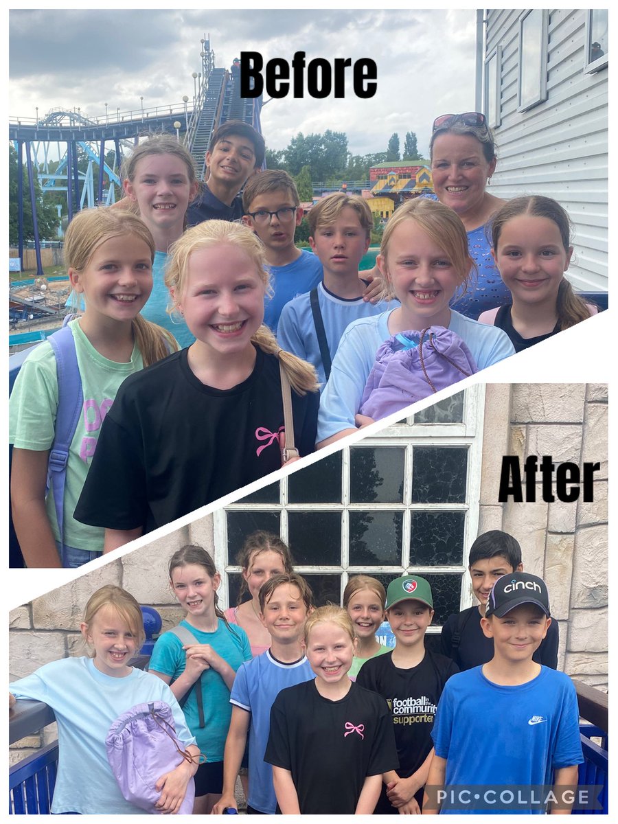 SwithPrimarySch's tweet image. After fabulous day had by all at Drayton Manor. Year 6 were fantastic #Class4Swithland