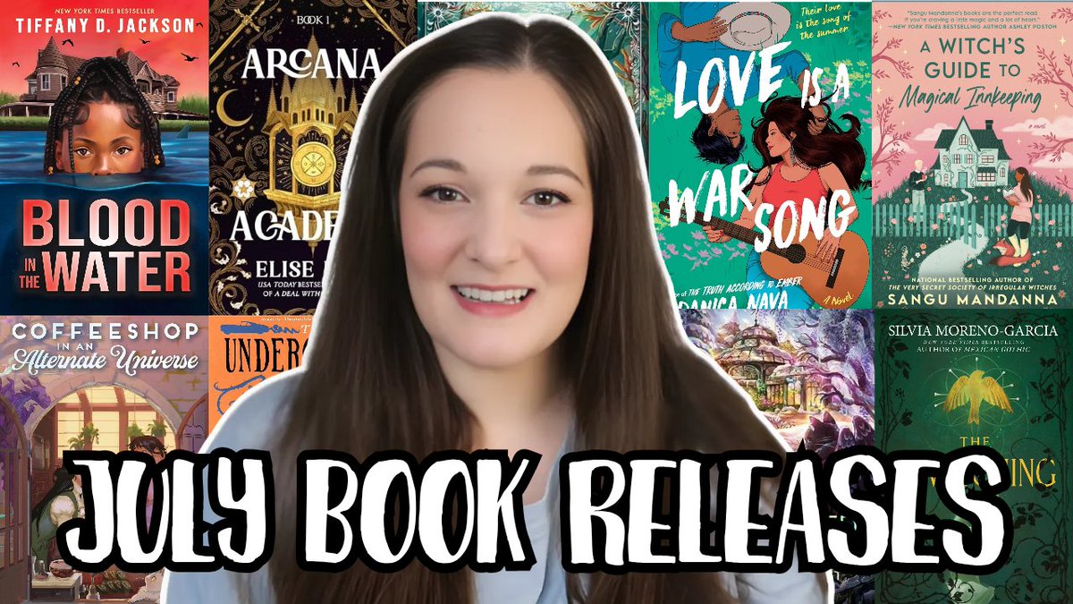 It's July 1st! Perfect day to gush about all of the book coming out this month!

youtu.be/qSCLVysBFb8?si…
