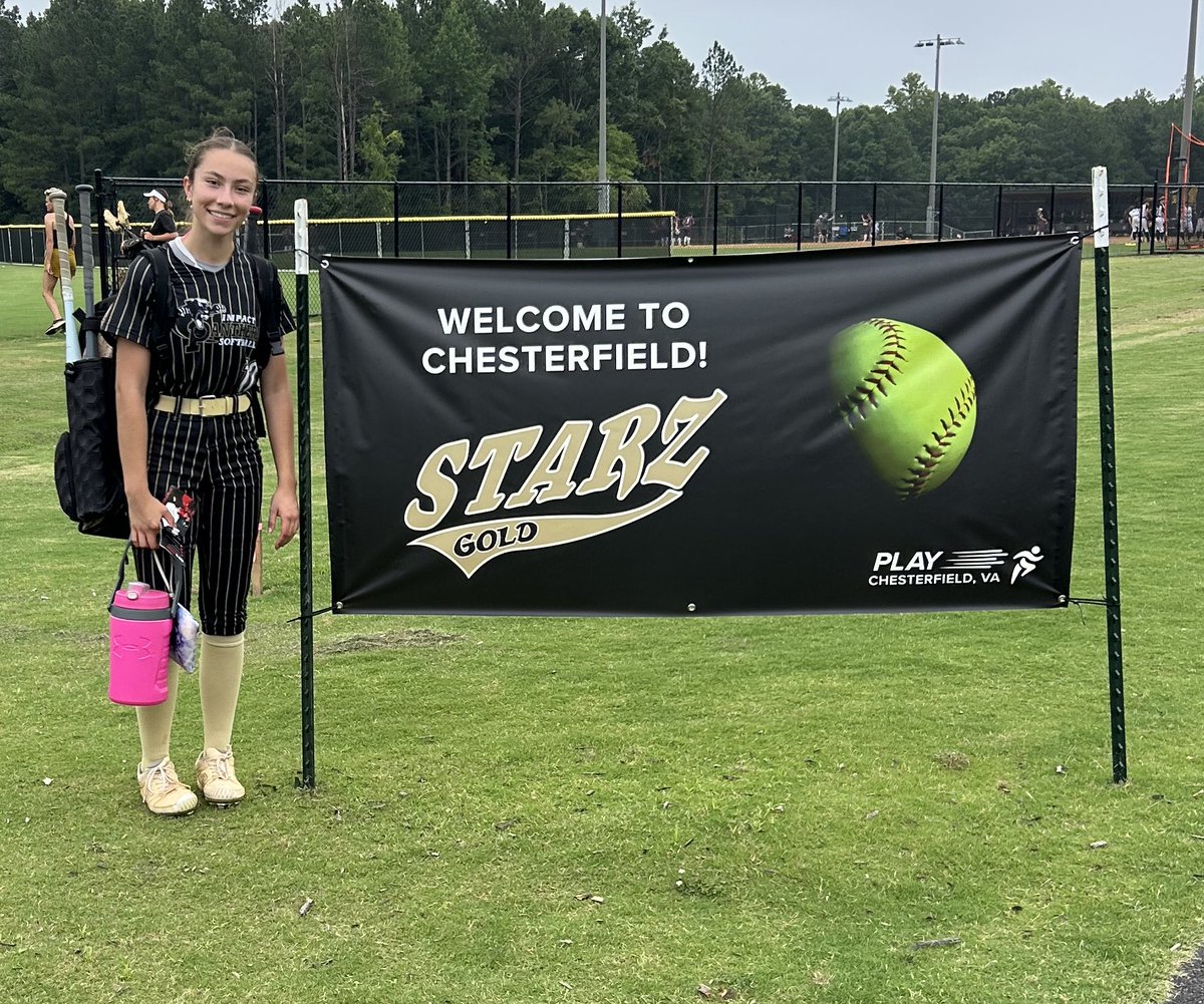 BustosBriana12's tweet photo. This weekend I played in the Starz Gold showcase and camp representing the @panthers09hawk I would like to thank all the coaches for coming to this showcase! I finished with 11 AB, .364 AVG, .533 OBP, 1.352 OPS @SBRRetweets @MarymountSball @UVAWiseSB  @lynchburg_sb @Bucknell_SB https://t.co/y6UATcGl5T