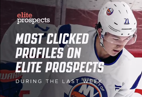Most clicked player profiles on eliteprospects.com last week #NHLDraft

1) Matthew Schaefer 54,298
2) James Hagens 50,011
3) Alexander Zharovsky 45,682
4) Noah Dobson 42,273
5) Braeden Cootes 40,640
6) Anton Frondell 32,206
7) Carter Bear 29,992
8) Mason West 29,631
9) L.J.