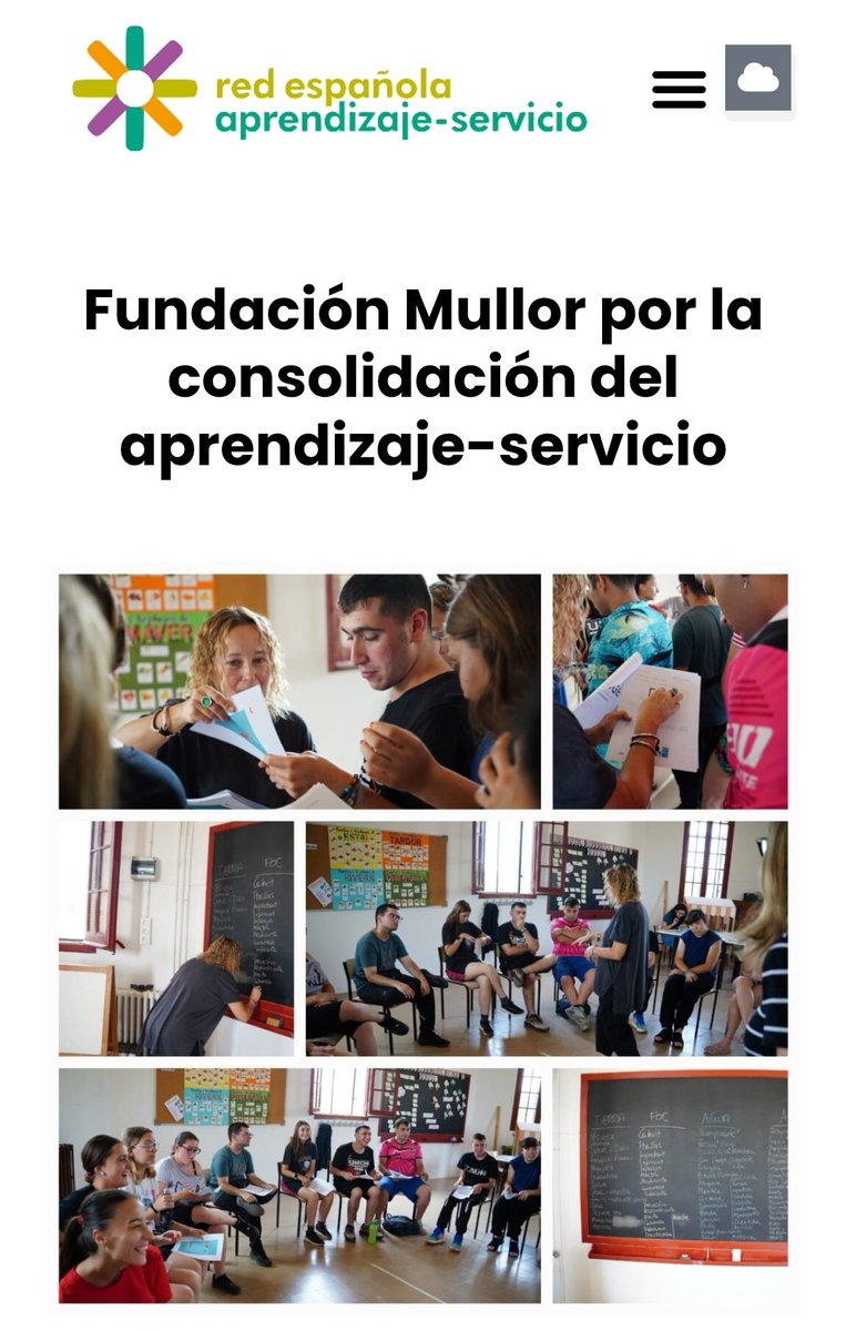 REDAPS (@redaps1) on Twitter photo #PremiosApS2025. FUNDACIÓN MULLOR
"La Fundación apoya el #aprendizajeservicio porque enlaza plenamente con nuestra cultura y valores. Damos apoyo a proyectos y personas que ayudan a los más vulnerables, y contribuimos a una cultura de respeto y trabajo en red" Ana León Pellicer. #PremiosApS2025. FUNDACIÓN MULLOR
"La Fundación apoya el #aprendizajeservicio porque enlaza plenamente con nuestra cultura y valores. Damos apoyo a proyectos y personas que ayudan a los más vulnerables, y contribuimos a una cultura de respeto y trabajo en red" Ana León Pellicer.