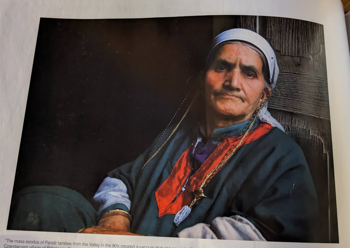 Kashmiri Pandit woman. Tchandargam, Pahalgam. 2015. By Mukhtar Ahmed.